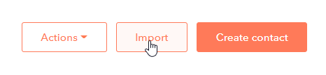 Click the import button